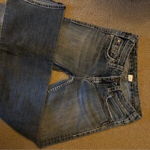 Silver Jeans Women's Flare Leg Blue Denim